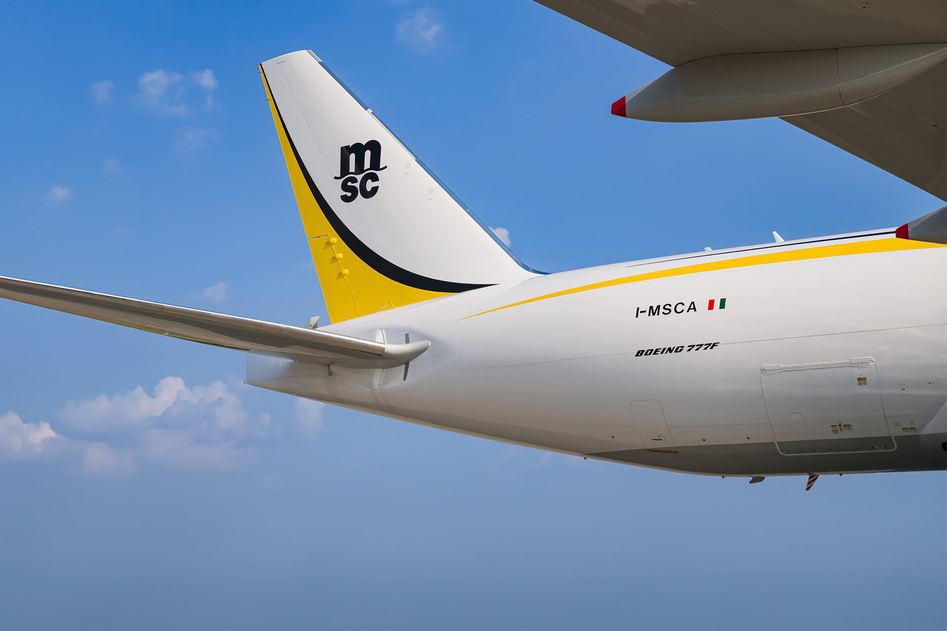 Air Cargo plane tail